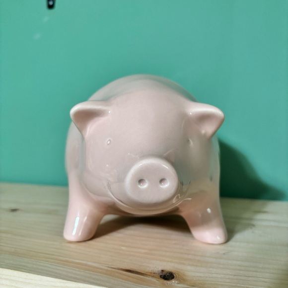 NEW Rae Dunn OINK Pink Pig Canister - Picture 4 of 7